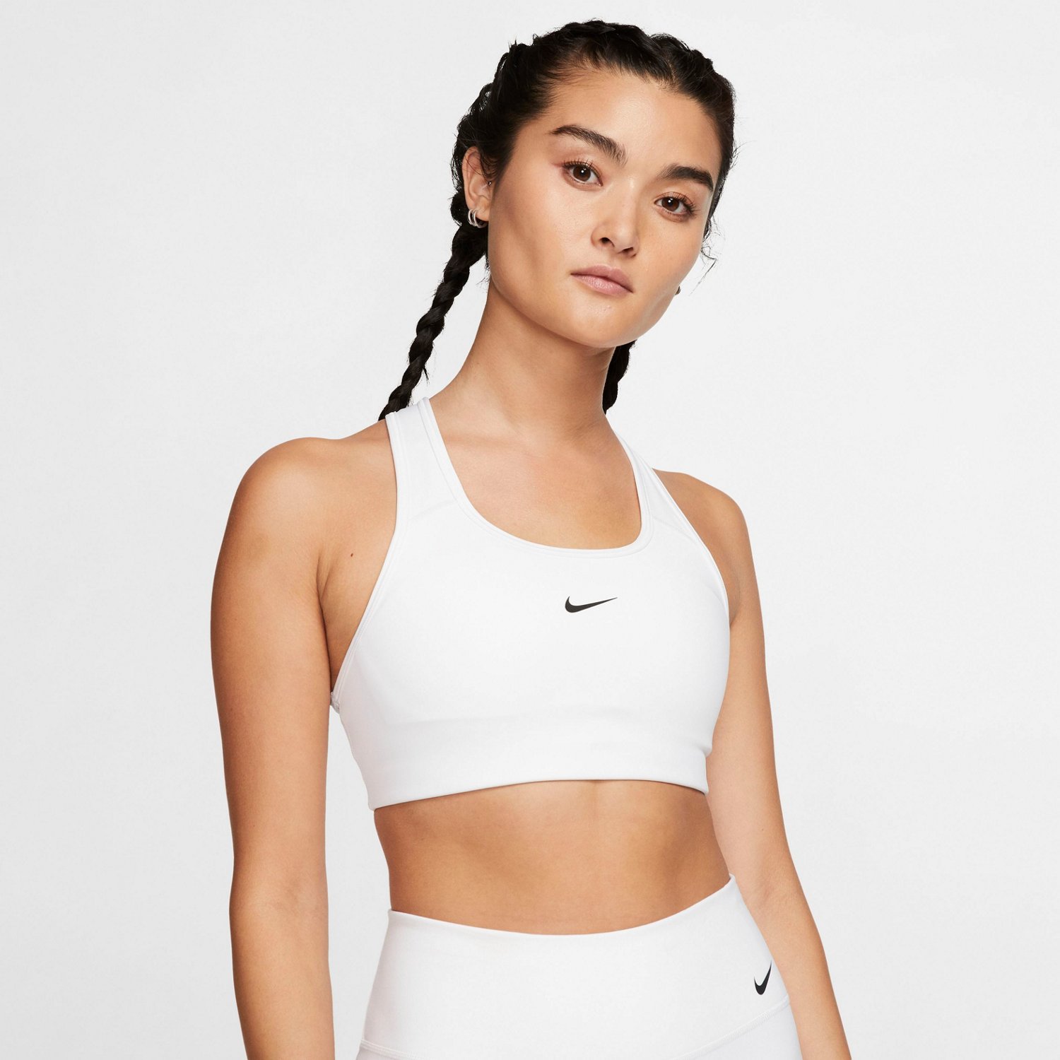 declaración Contemporáneo Andes Nike Women's Medium Support Swoosh Sports Bra | Academy