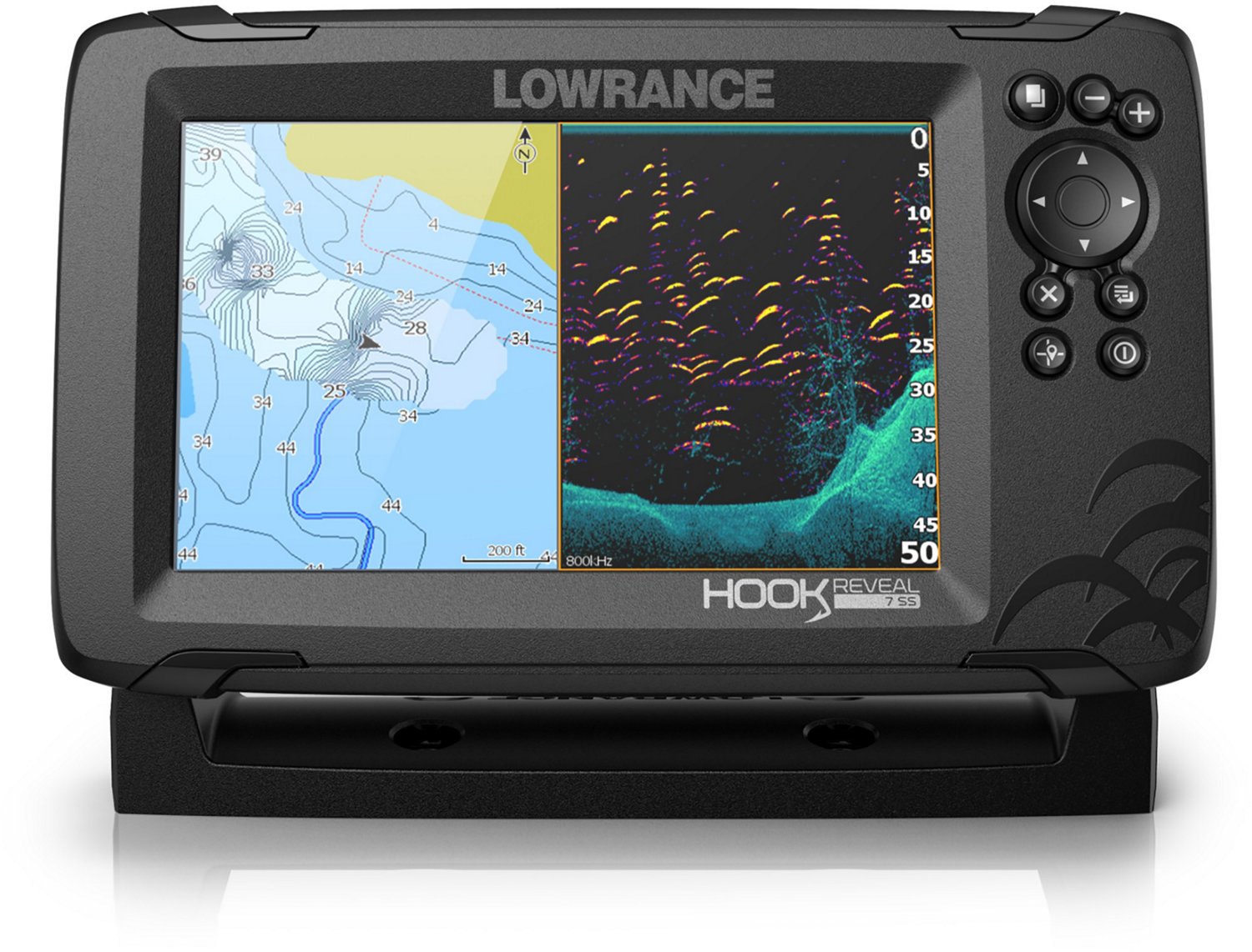 Lowrance HOOK Reveal 7 SplitShot US Inland Fishfinder | Academy