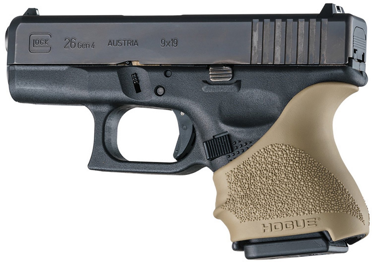 Hogue HandALL Beavertail FDE Grip Sleeve