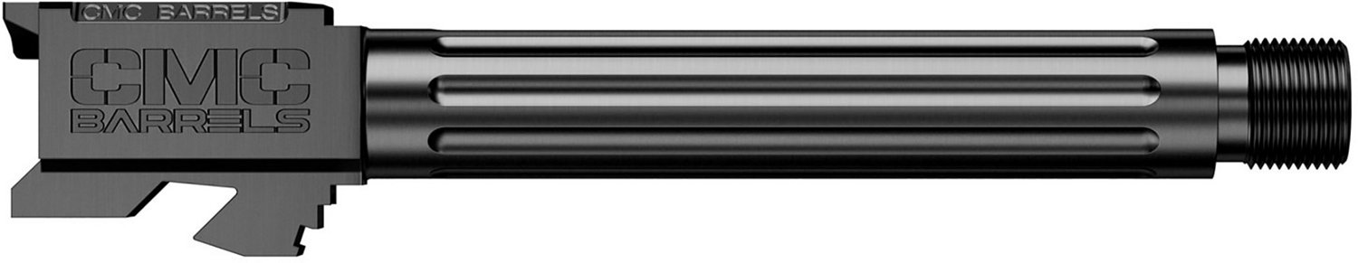 CMC Triggers 75511 GLOCK 17 Gen 3-4 Fluted Threaded Replacement Barrel                                                           - view number 2