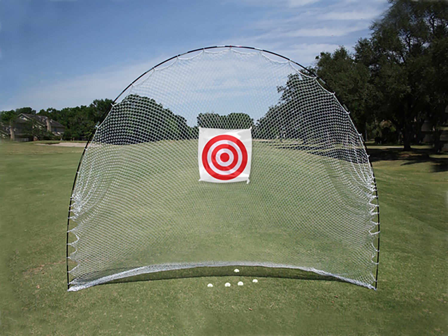 tour motion golf net assembly