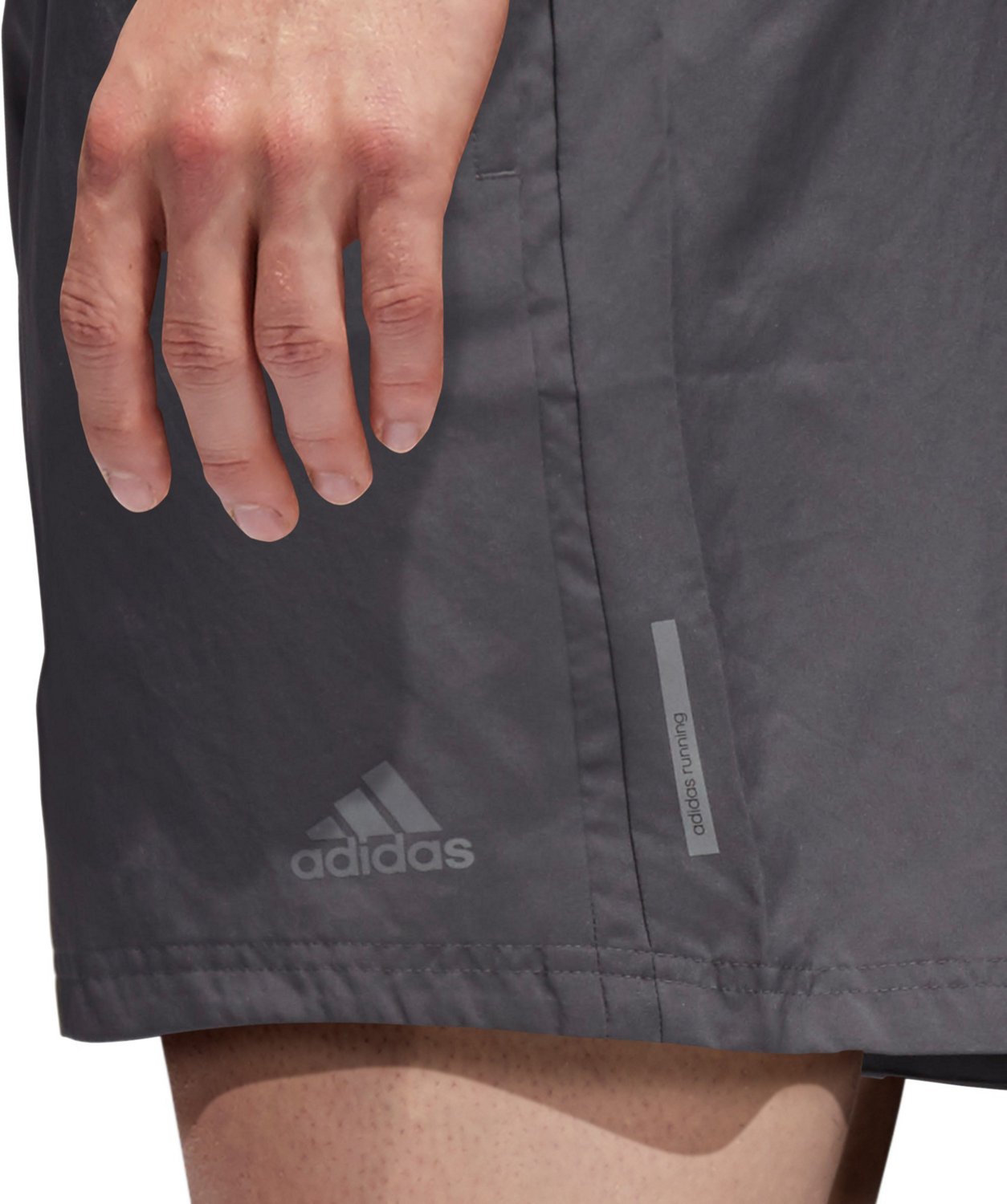 adidas Men's Run It 3-Stripes PB Running Shorts 5 in - view number 3
