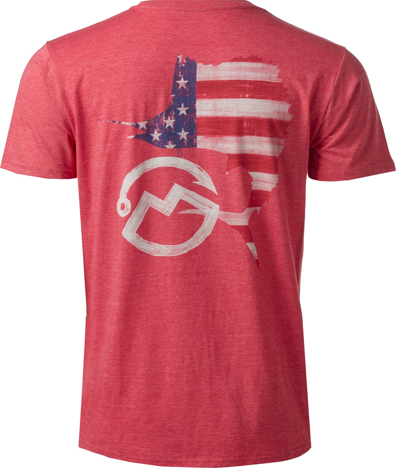 Magellan Outdoors Men's Flag Fish Short Sleeve Graphic T-shirt
