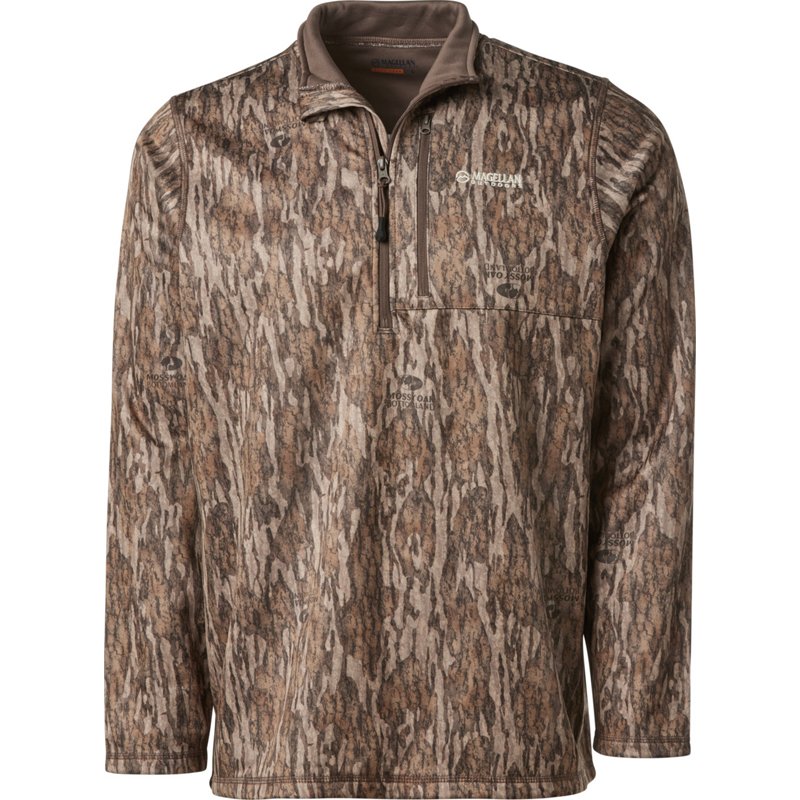 Magellan Outdoors Men's Game Winner 1/4-Zip Pullover, 2X-Large - Adult Non Insultd Camo at Academy Sports