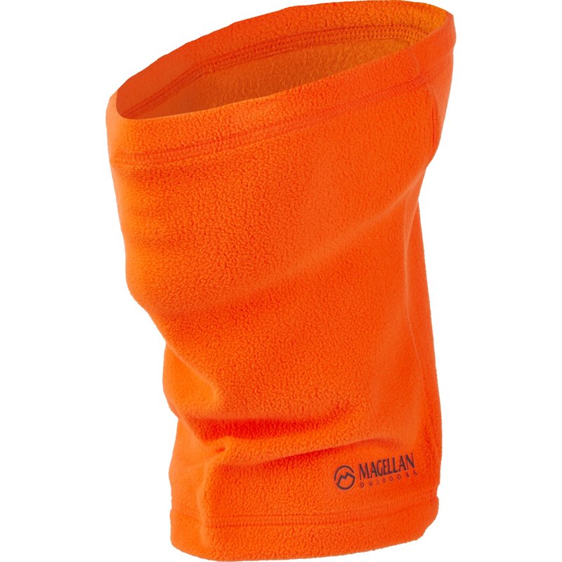 Magellan Outdoors Men's Fleece Neck Gaiter Shocking Orange - Men's Hunting/Fishing Headwear at Academy Sports