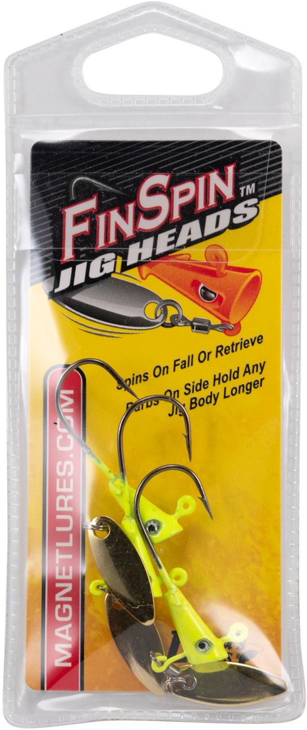 Crappie Magnet Fin Spin Jigheads 3-Pack - view number 2