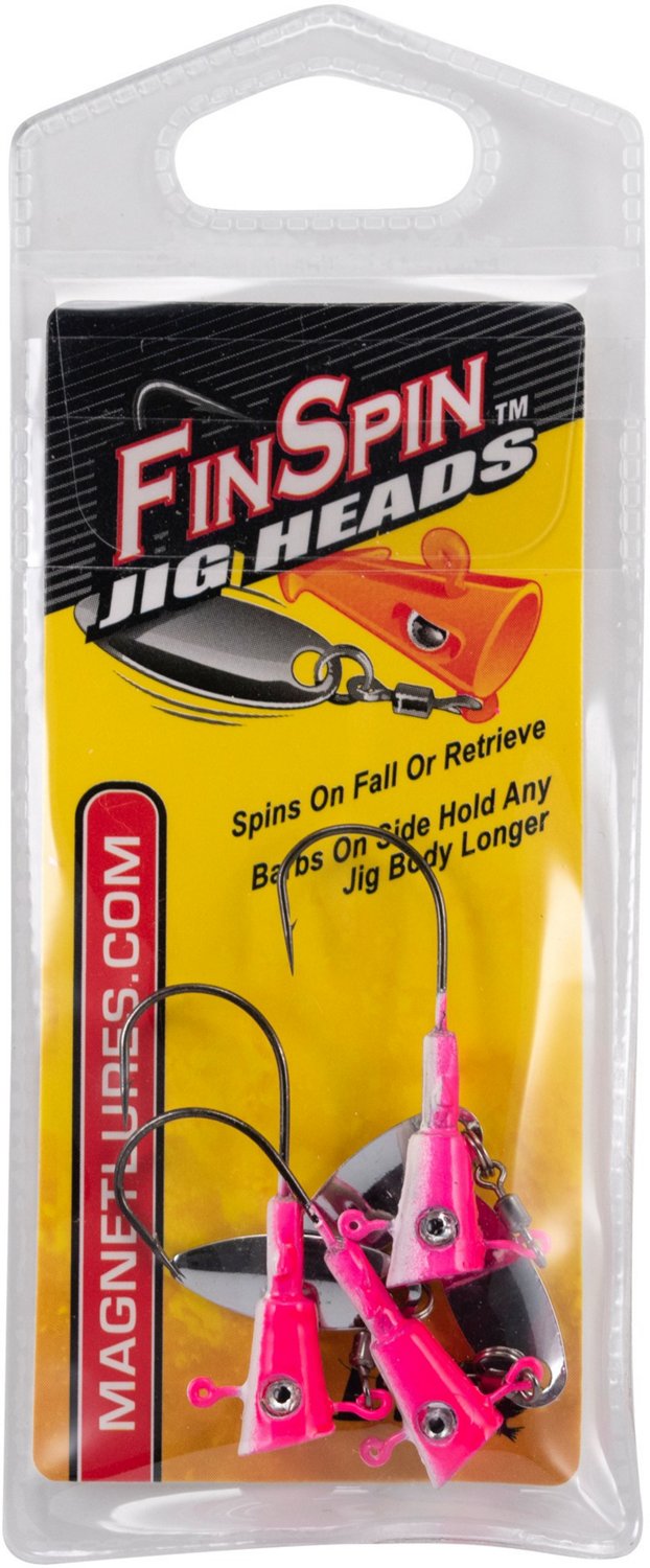 Crappie Magnet Fin Spin Jigheads 3-Pack - view number 2