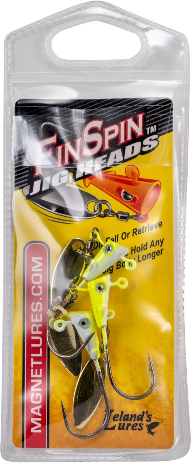 Crappie Magnet Fin Spin Jigheads 3-Pack - view number 2