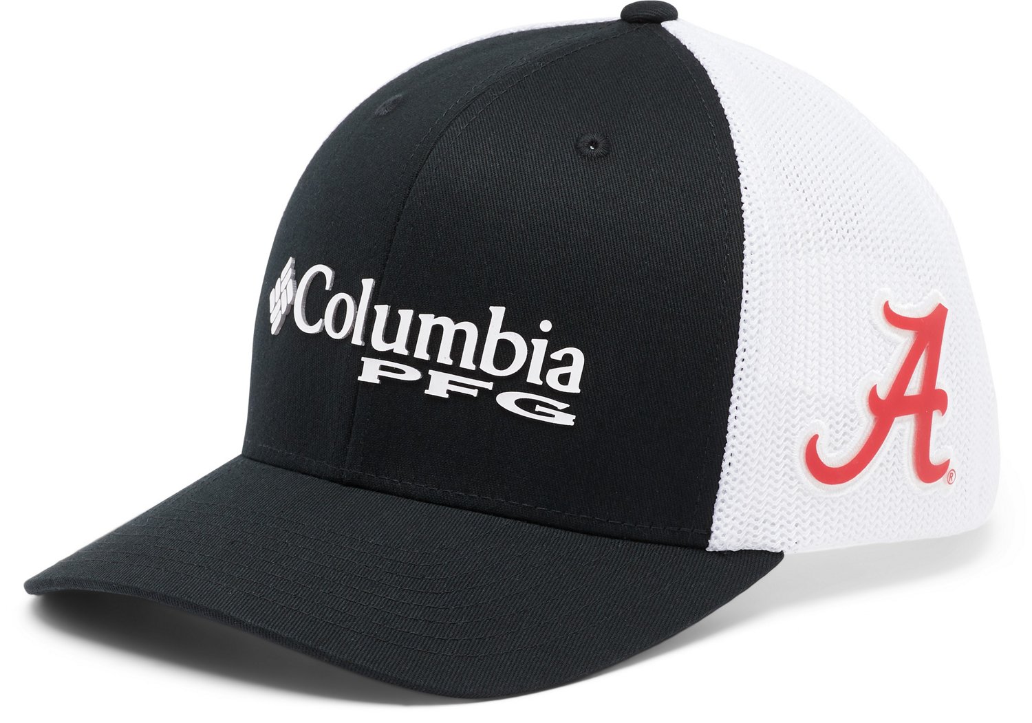 Columbia Sportswear Boys' University of Alabama PFG Mesh Snapback Cap