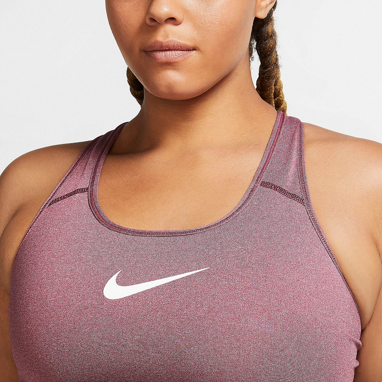 Nike Women's Swoosh Plus Size Medium-Support Sports Bra                                                                          - view number 2