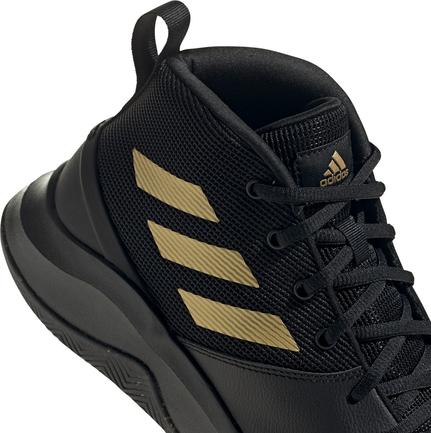 adidas Adults' Own The Game Basketball Shoes                                                                                     - view number 3