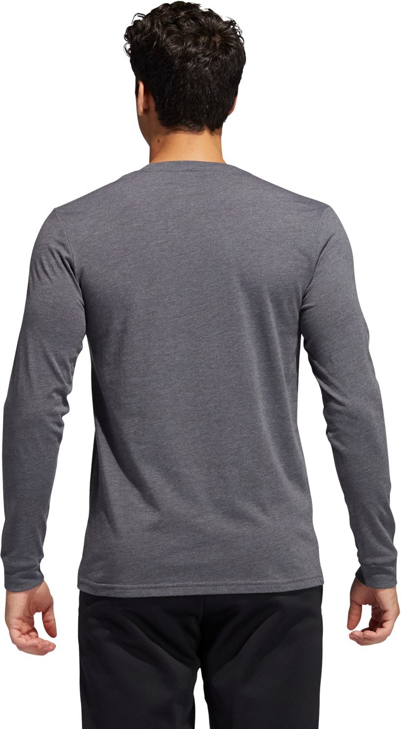 adidas Men's Basic Badge of Sport Long Sleeve T-shirt - view number 3