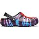 Crocs Adults' Classic Fuzz-Lined Tie-Dye Clogs                                                                                   - view number 1 selected