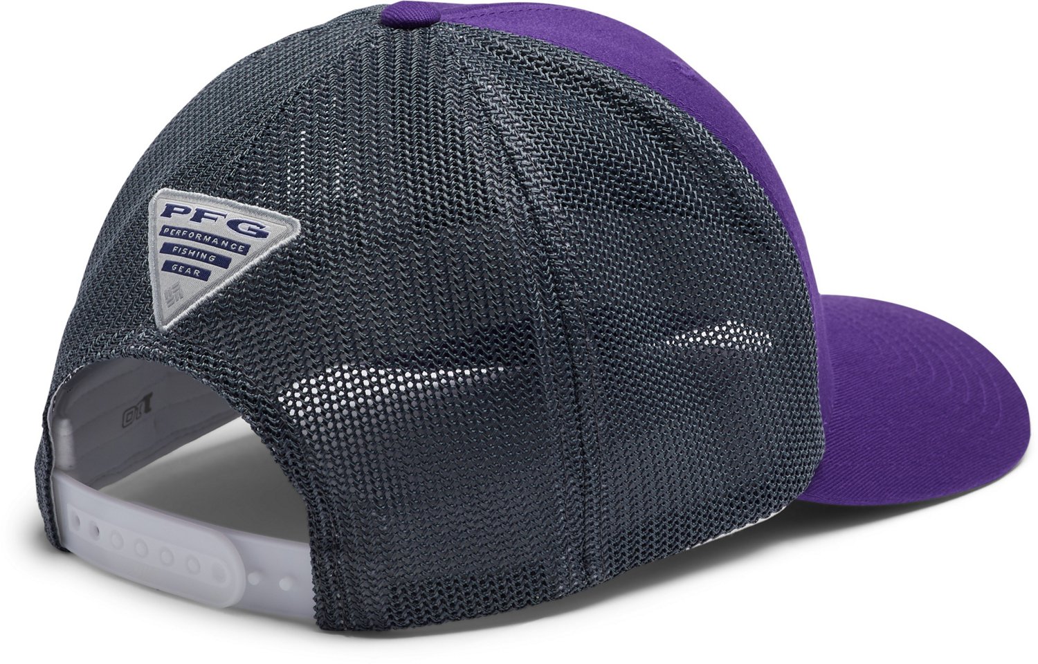 Columbia Sportswear Men's Louisiana State University PFG Mesh Snap Back Ball Cap - view number 2