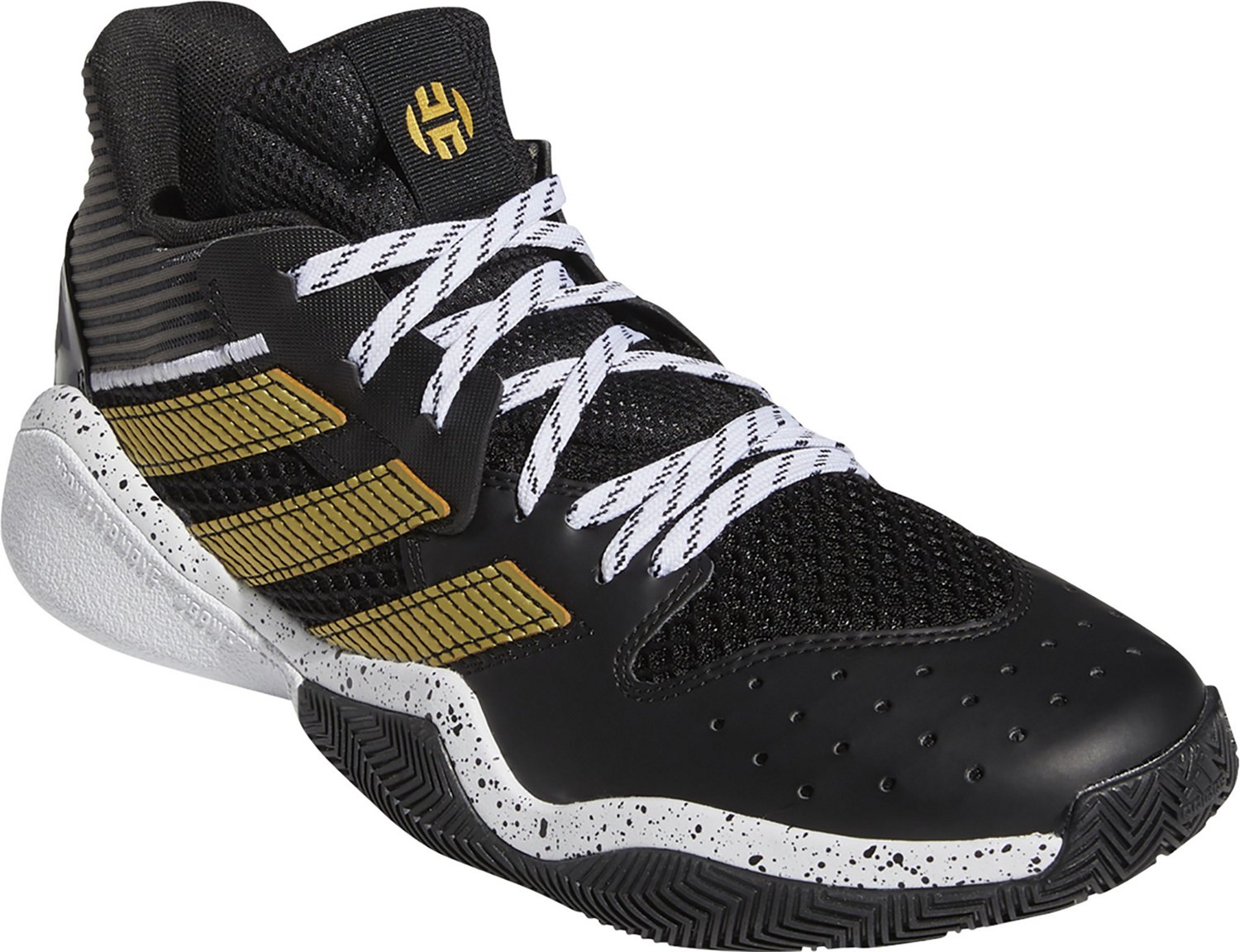 adidas Adults' James Harden Stepback Basketball Shoes - view number 2