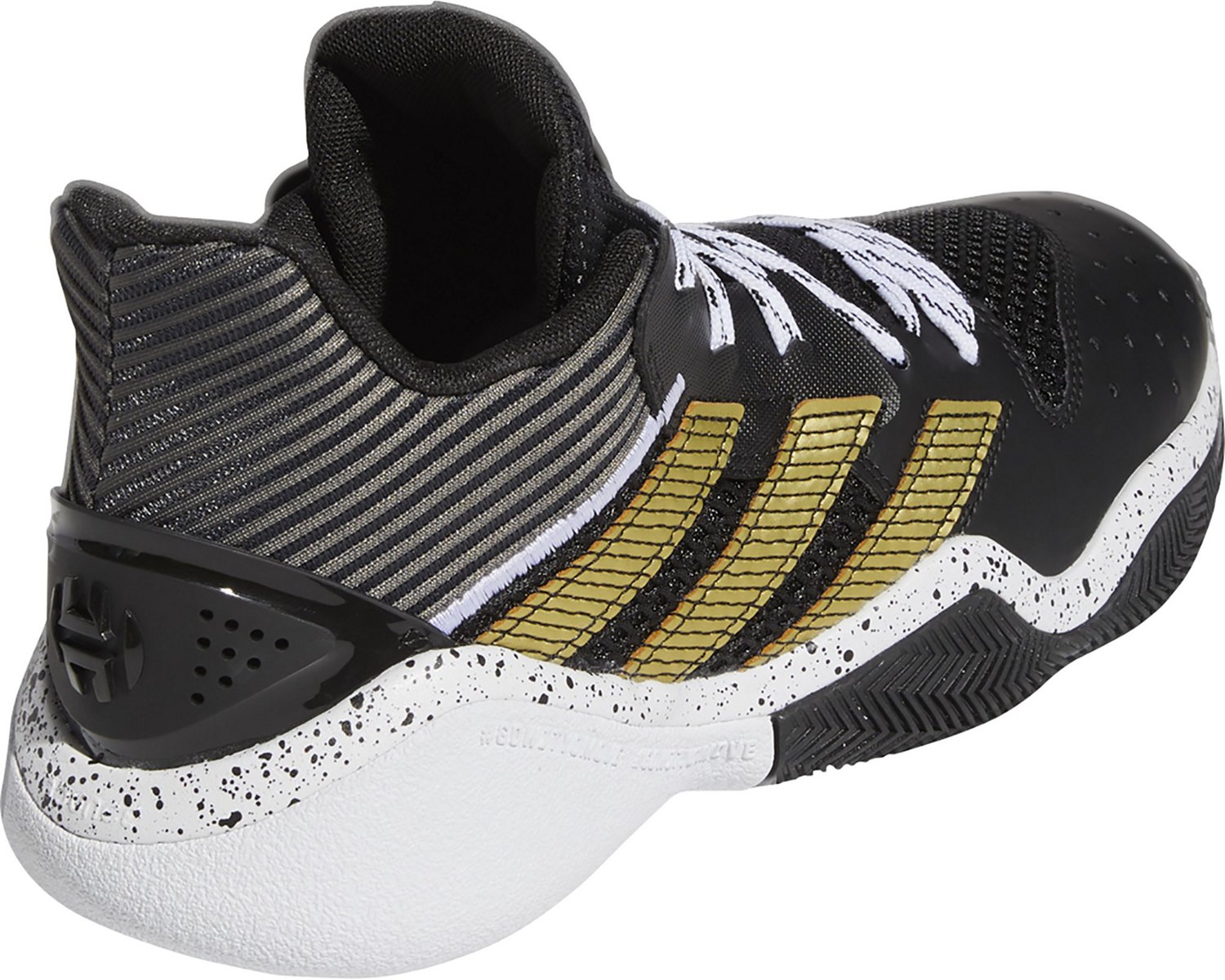 adidas Adults' James Harden Stepback Basketball Shoes - view number 4
