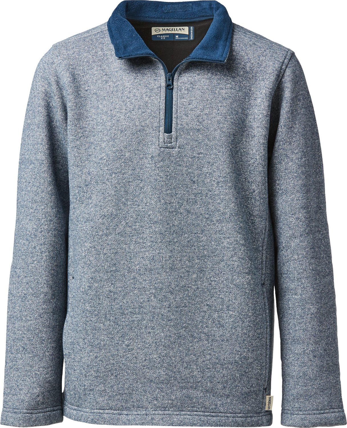 Magellan Outdoors Boys' Hickory Canyon 1/4-Zip Pullover Sweatshirt ...