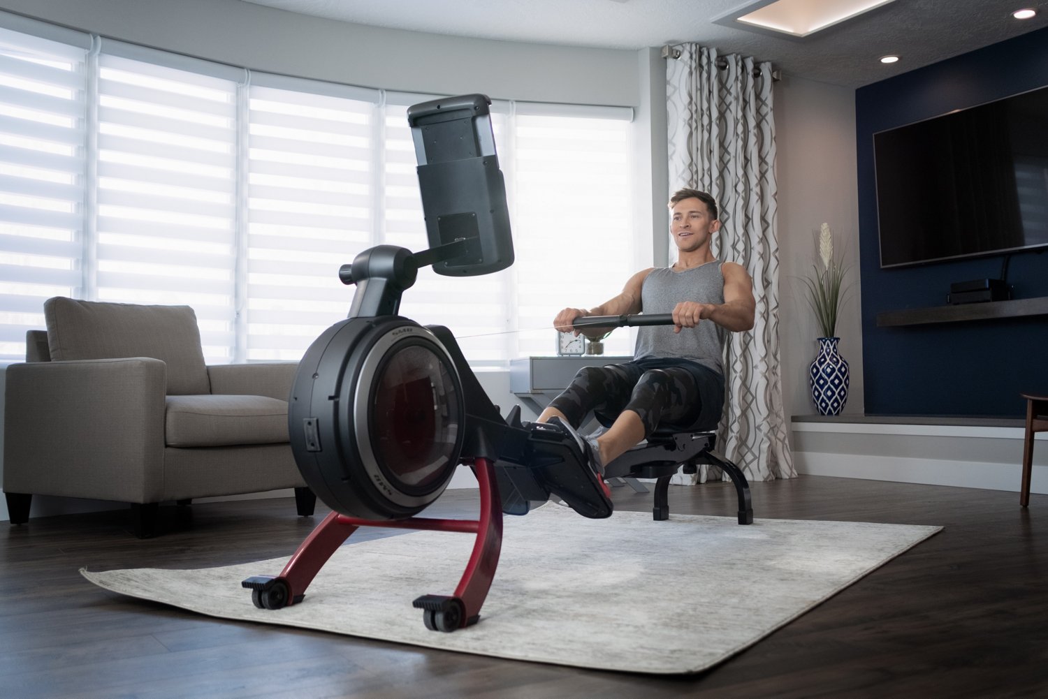 ProForm 750R Rower with 30day iFit Subscription Academy