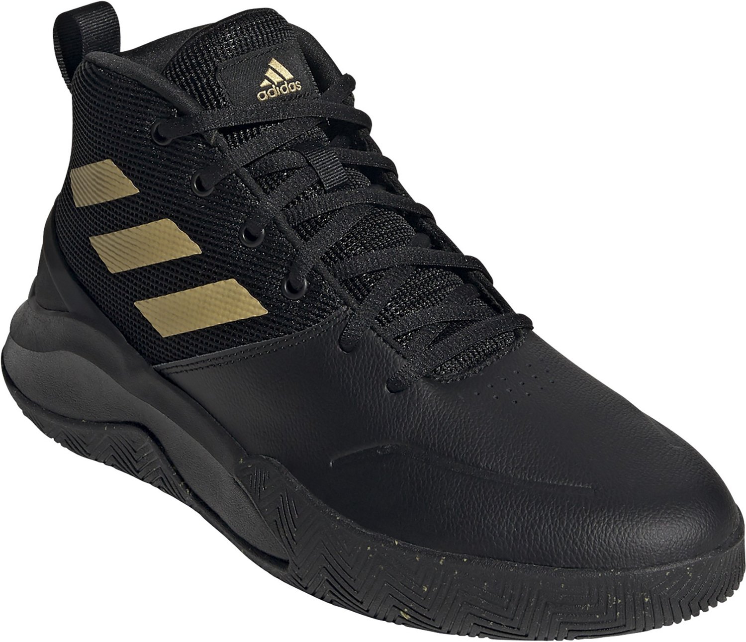 adidas Adults' Own The Game Basketball Shoes                                                                                     - view number 2