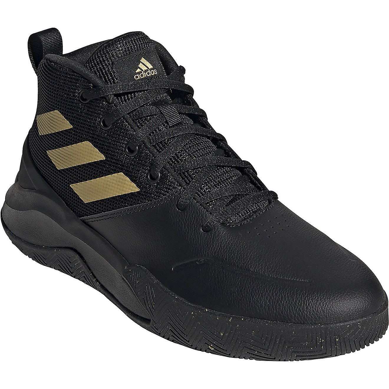 adidas Adults' Own The Game Basketball Shoes                                                                                     - view number 2