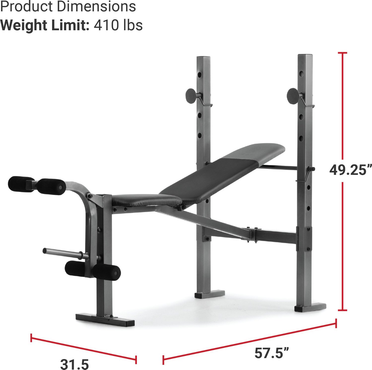 Weight bench sports academy hot sale