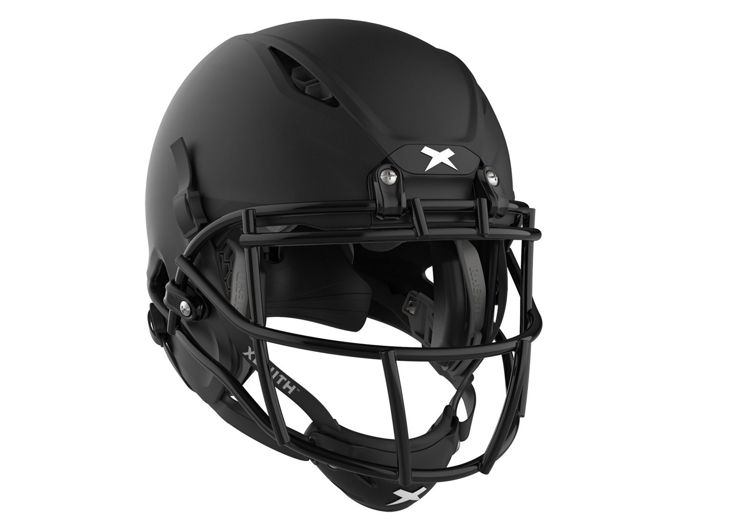 : Xenith Youth Shadow XR Black Football Helmet w/Black