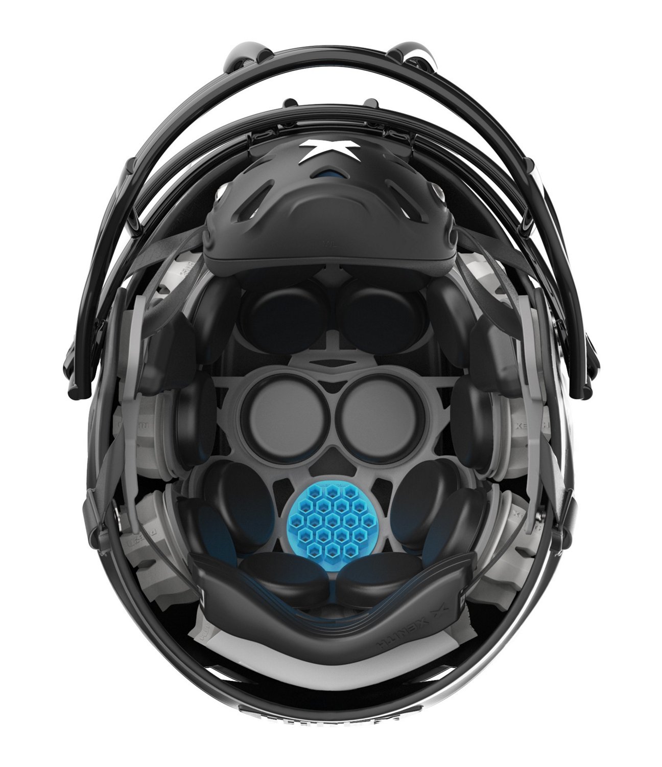 Xenith Shadow XR Youth Helmet with Titanium Mask                                                                                 - view number 7