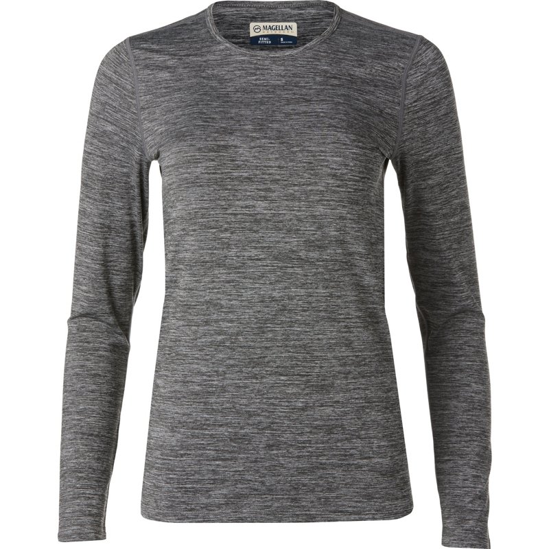 Magellan Outdoors Women's 2.0 Thermal Long Sleeve Baselayer Top Charcoal, Medium - Men's Thermals at Academy Sports product image