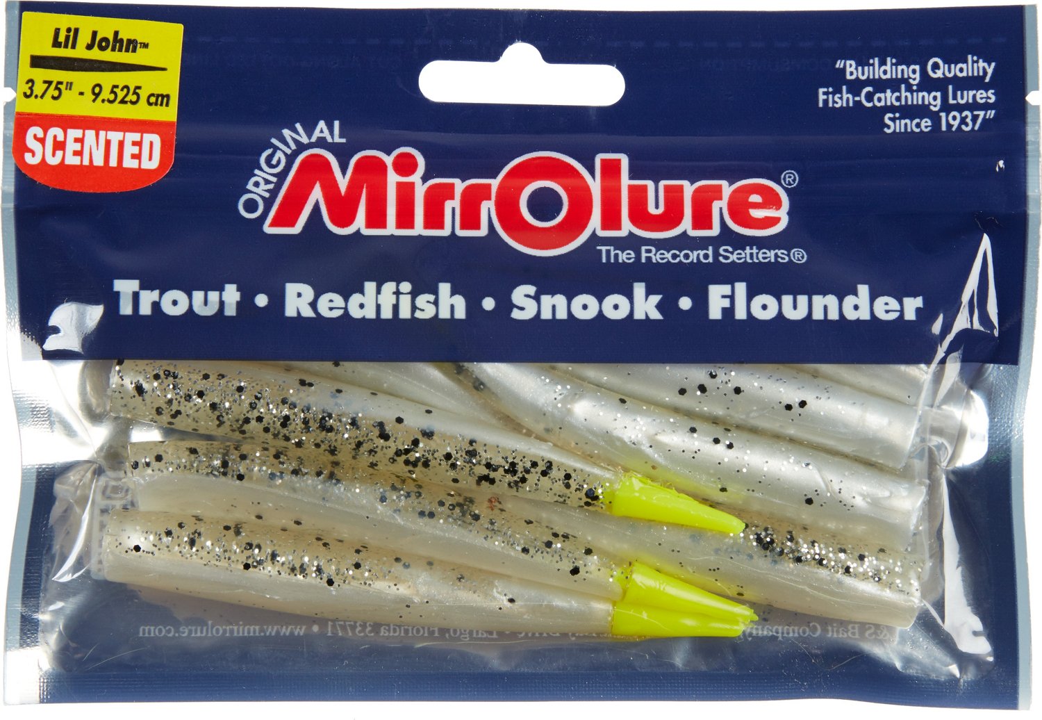 MirrOlure® Lil John™ Scented 3-3/4 Soft Baits 8-Pack