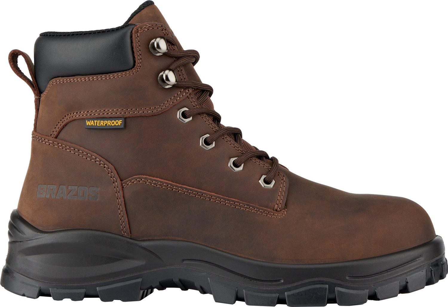 Brazos Men s Glazier Work Boots Free Shipping at Academy