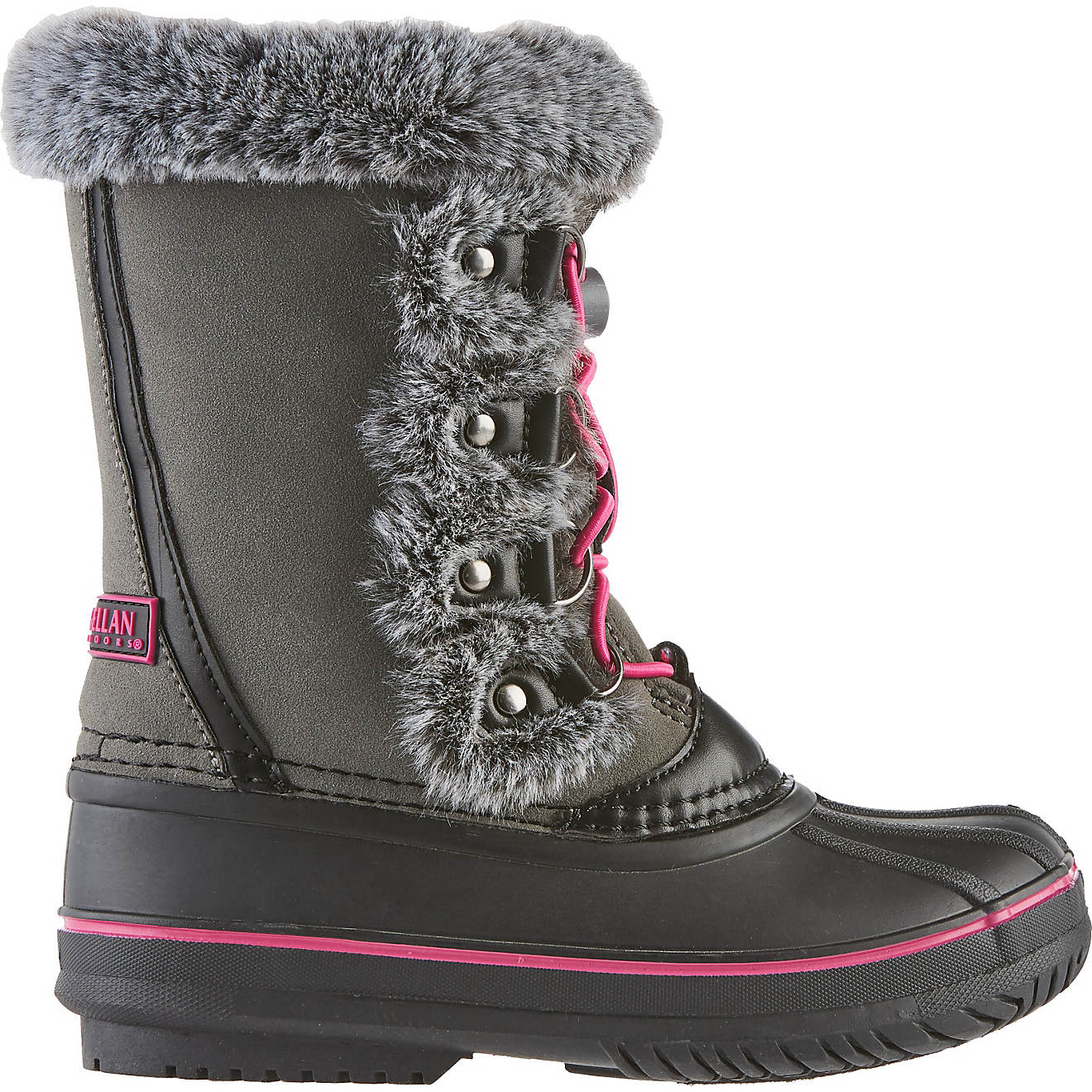 Magellan Outdoors Girls' Faux Fur Pac Boots                                                                                      - view number 1
