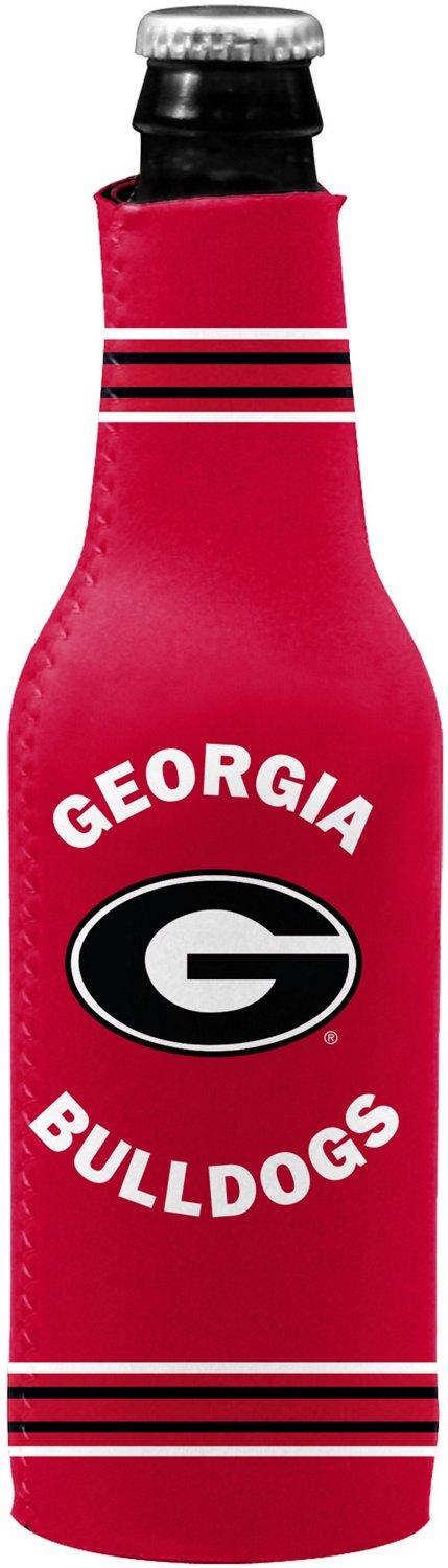Logo University of Georgia Crest Logo Bottle Coozie                                                                              - view number 1 selected