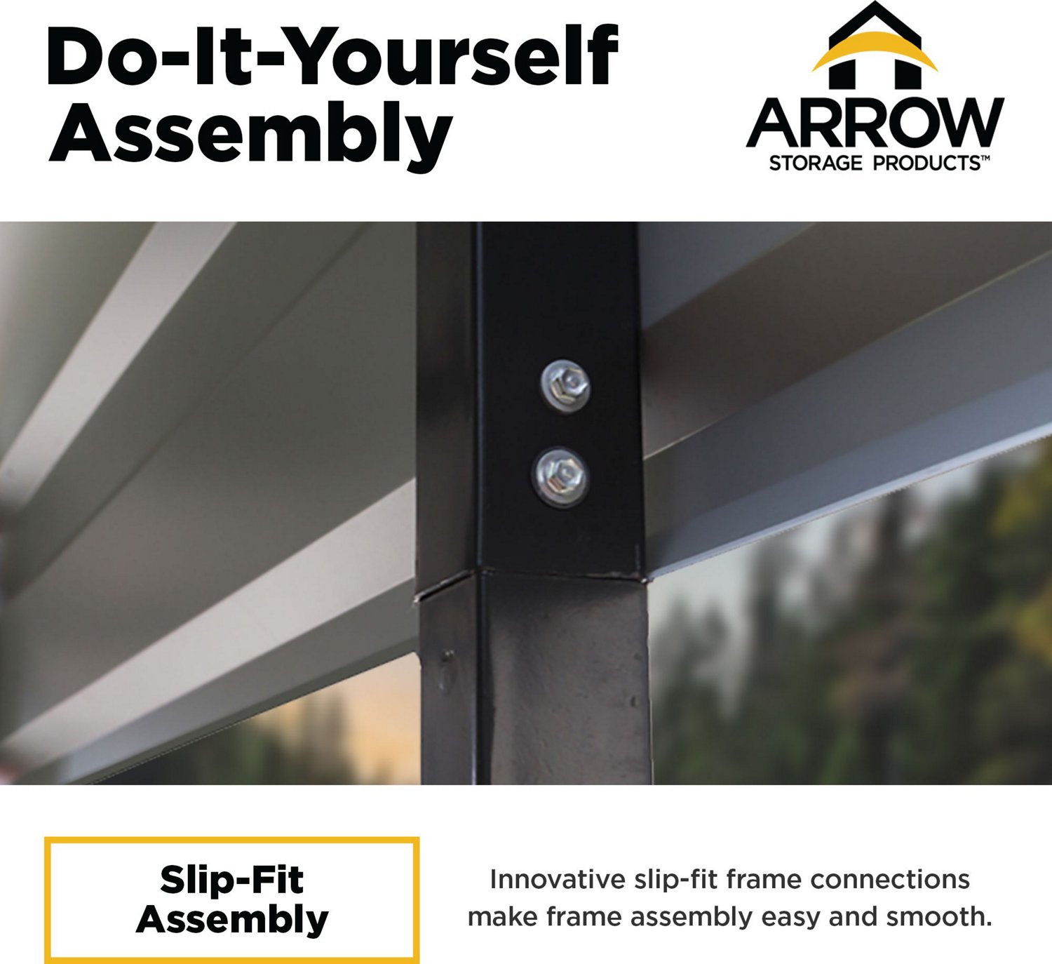 Steel Carport 10 x 15 x 7 ft. - view number 7