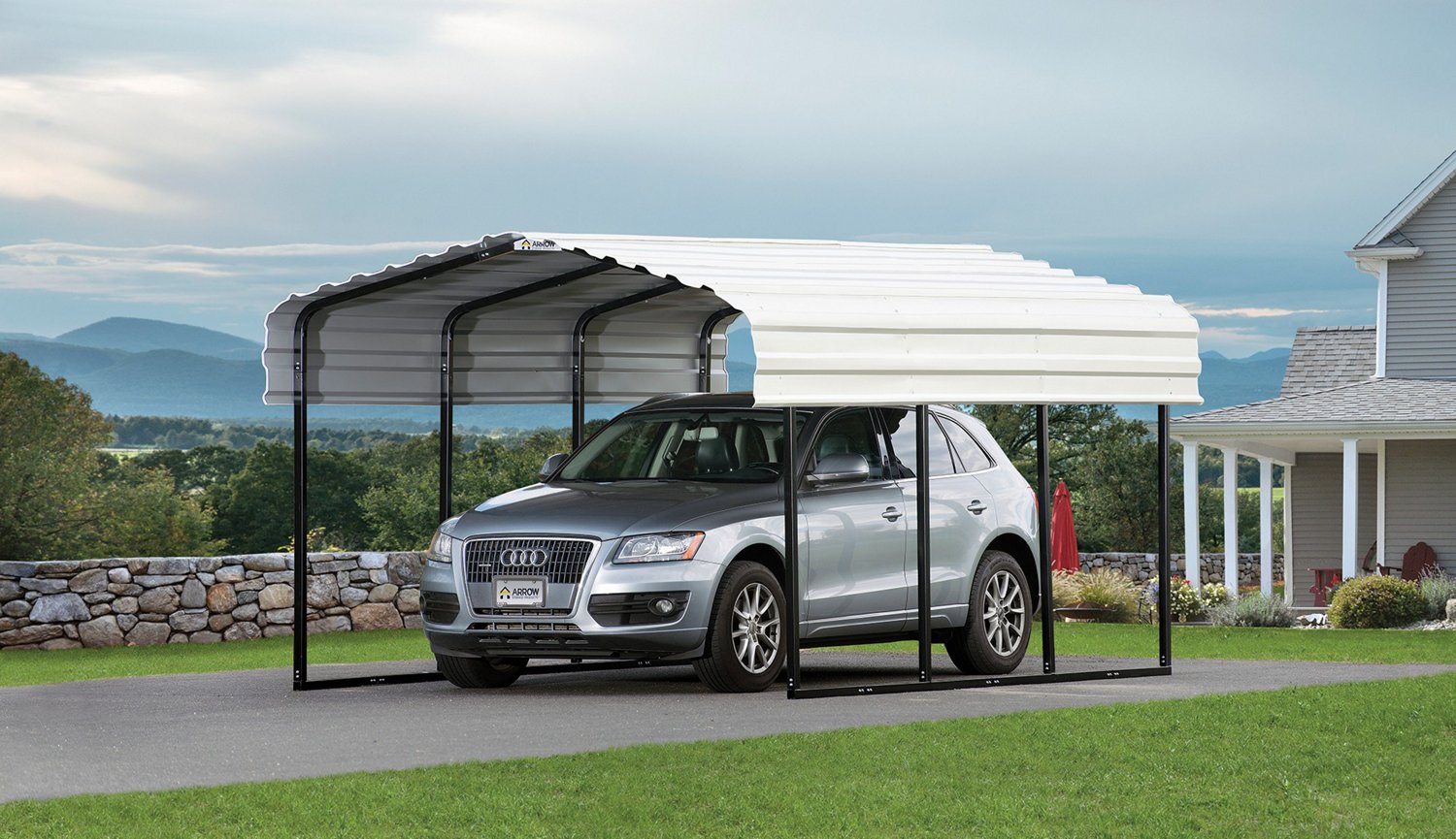 Steel Carport 10 x 15 x 7 ft. - view number 2