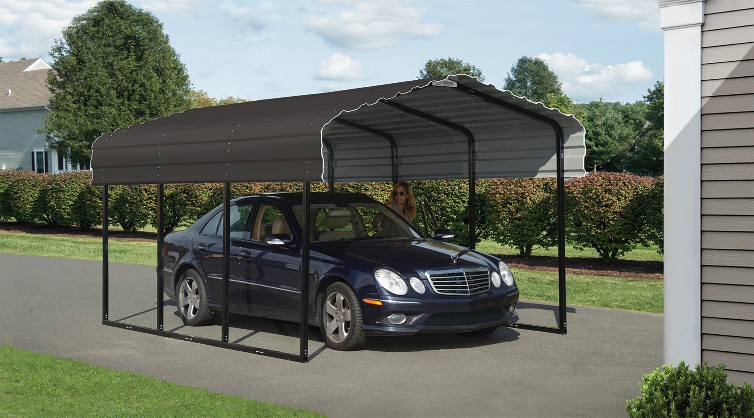 Steel Carport 10 x 15 x 7 ft. - view number 3