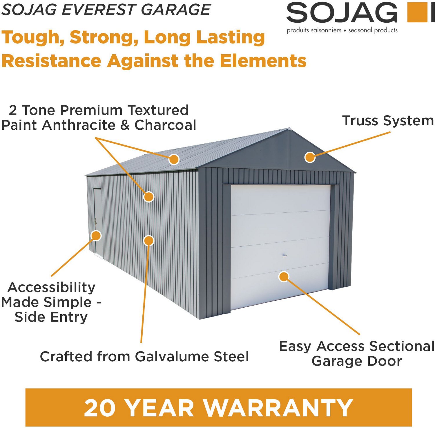 Everest Garage 12 x 20 ft.