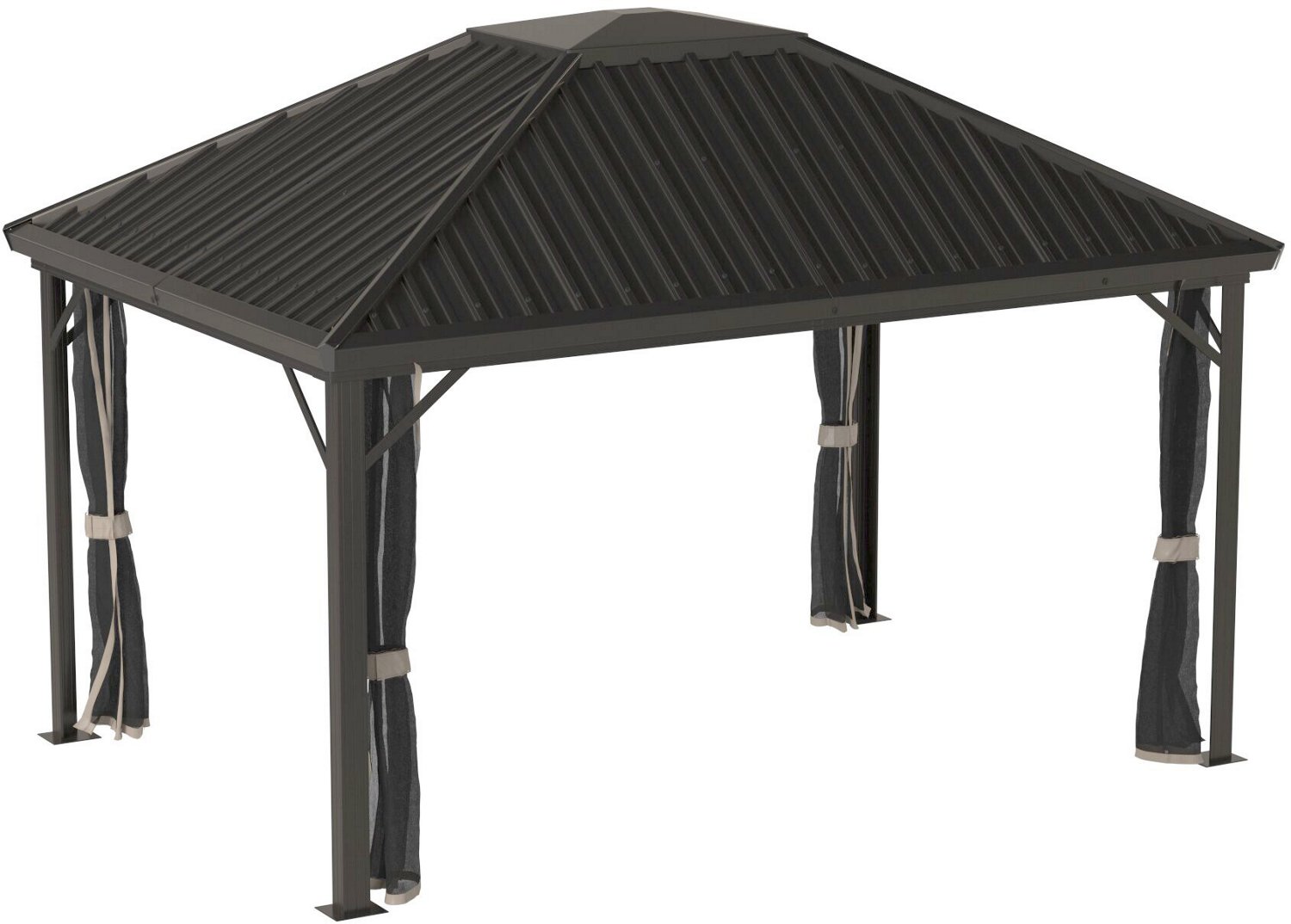 ShelterLogic Genova Hardtop 10 ft x 14 ft Gazebo - view number 2