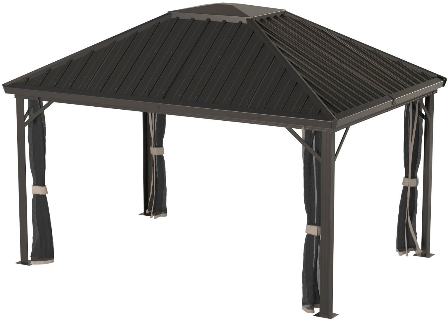ShelterLogic Genova Hardtop 10 ft x 14 ft Gazebo - view number 4