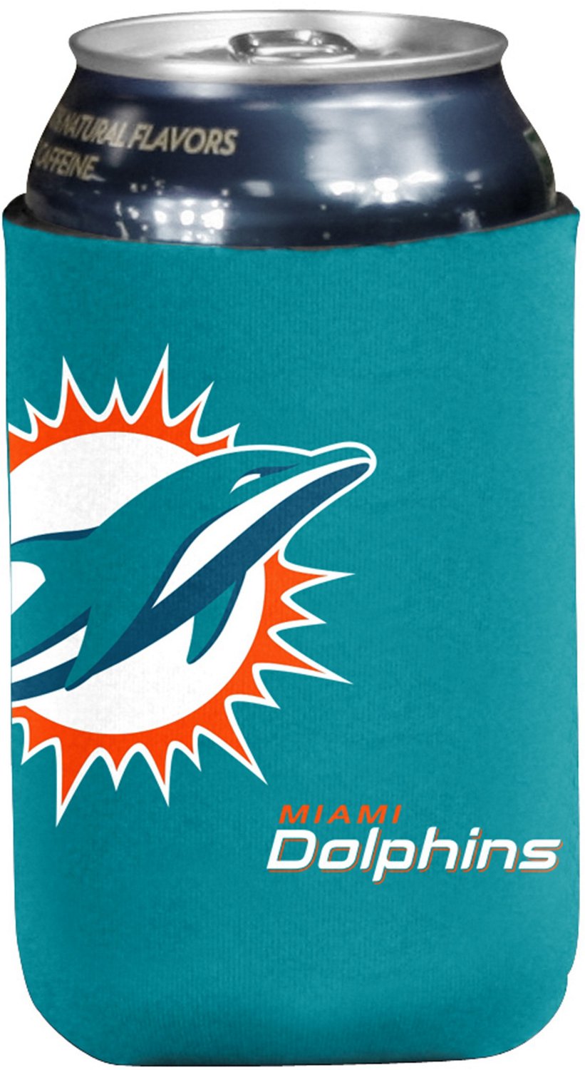 Logo Miami Dolphins Oversized Logo Flat Coozie                                                                                   - view number 1