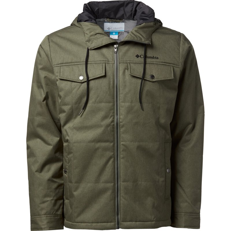 Columbia Sportswear Men's Montague Falls II Insulated Jacket Green Dark, Small - Men's Ski Outerwear at Academy Sports product image