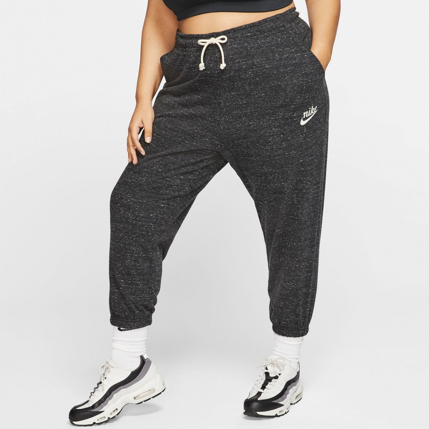 Nike NSW Gym Vintage Capris Dark Grey Heather/Sail 