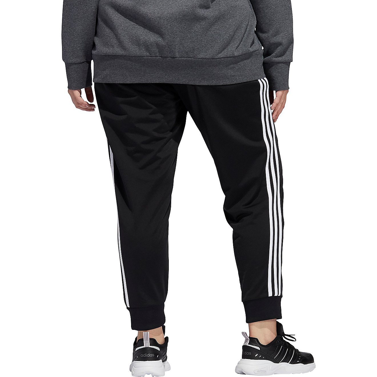 adidas Women's Essentials Cuffed Plus Size Sweatpants                                                                            - view number 2