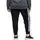 adidas Women's Essentials Cuffed Plus Size Sweatpants                                                                            - view number 2 image