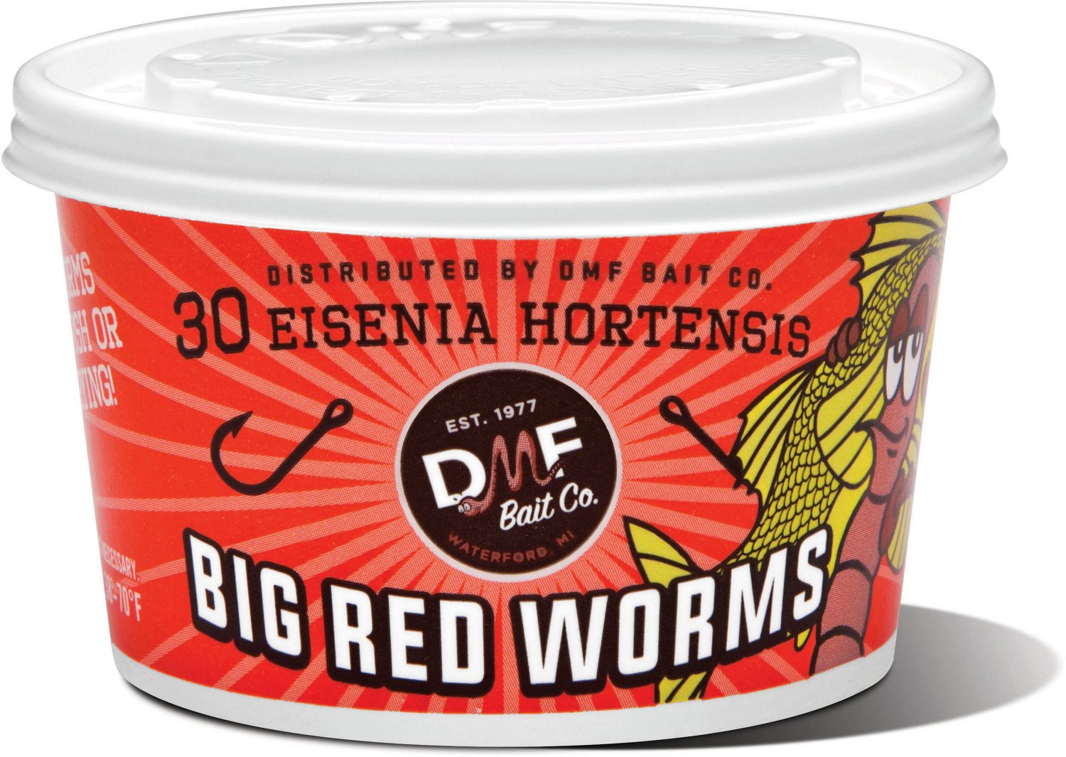 Big Red Worms - DMF Bait