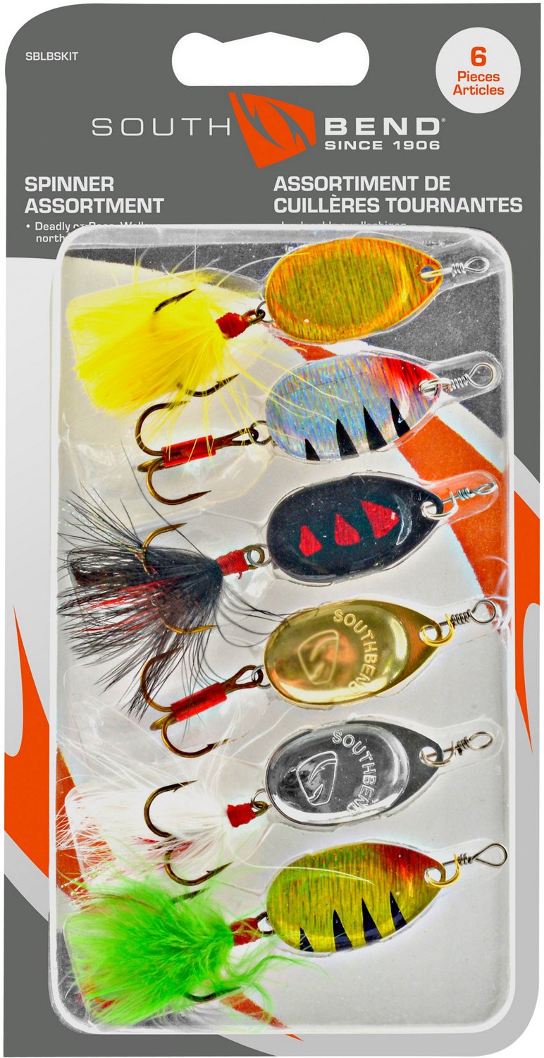 South Bend Spinner Assortment 6-Pack