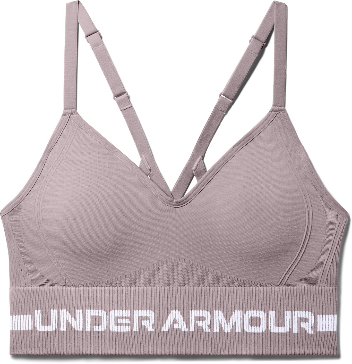 Under Armour Women's Seamless Long Low Impact Bra                                                                                - view number 3