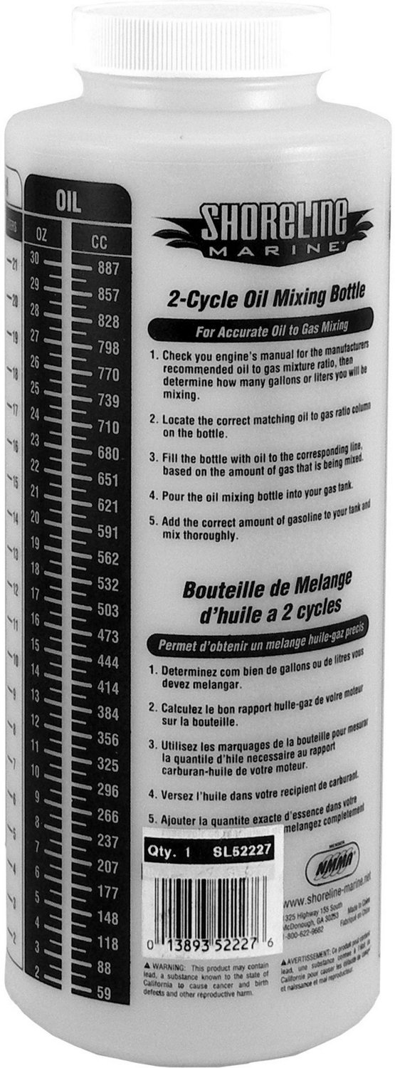 Accurately Measure Oil to Gas for 2-Stroke Engines 