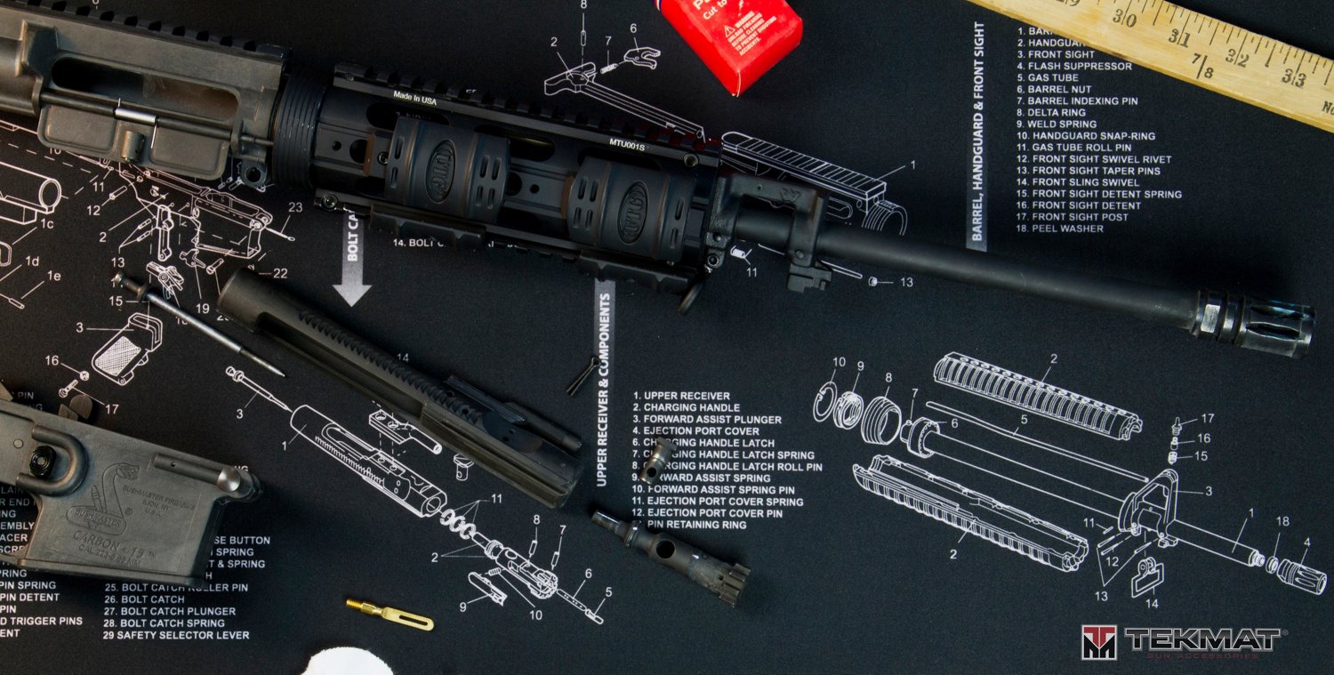 TekMat AR-15 Gun Cleaning Mat - view number 2