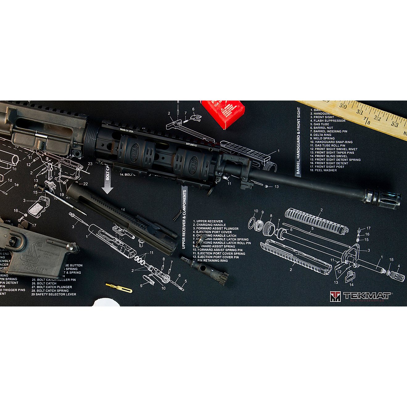 TekMat AR-15 Gun Cleaning Mat                                                                                                    - view number 2