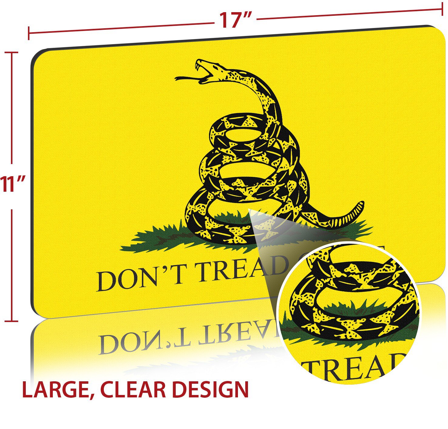 TekMat Gadsden Flag Gun Cleaning Mat - view number 2